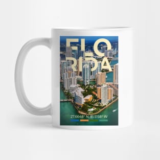 Florida Travel Poster Mug